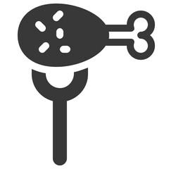 chicken fork icon
