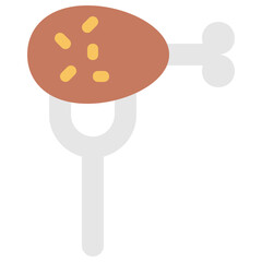 chicken fork icon