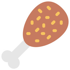 chicken wing icon