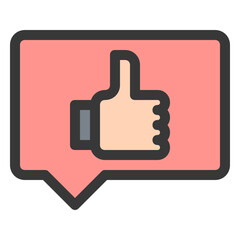 like feedback icon
