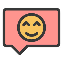 smile feedback icon
