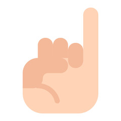 little finger gesture icon