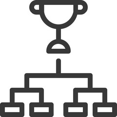 trophy football icon