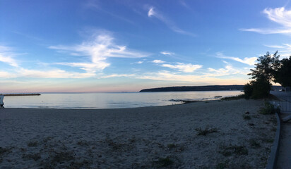 Obraz premium Nice summer view from Varna in Bulgaria 