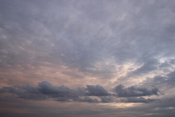 dark blue cloud with white light sky background and midnight evening time  