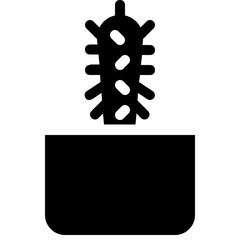 cactus pot icon