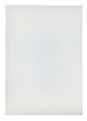 Vintage paper background isolated - (clipping path included)