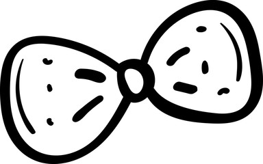 Bow tie Vector Doodle Illustration