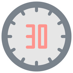 thirty minute time icon