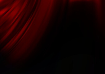 Dark Red vector background with lamp shapes.