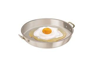 poêle, oeuf au plat, appétissant, domestique, cuisiner, bio, nature, volaille