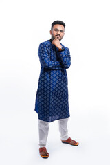 young indian man on traditional wear