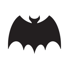 Vector illustration of bat.