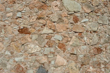 Old stonework wall