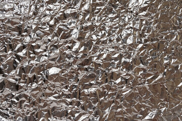 Abstract metal foil background, Silver background foil. silver texture