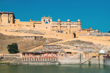 Fototapeta premium Amber Palace from panoramic view