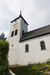 A cathedral in Traunkirchen, Salzkammergut, Austria