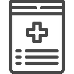 Fototapeta premium medicine icon