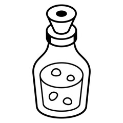 An icon of perfume line design 