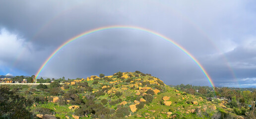 Rainbow at Stoney Point Park, Chatsworth, California