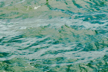 Nature of beach with sky, wide paradise background with colorful, Kohlarn island , Pattaya , Thailand