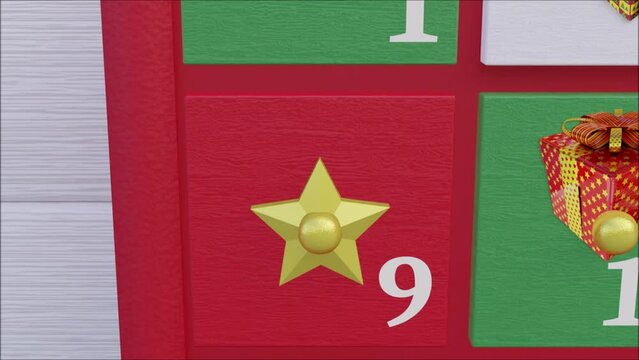 Adventskalender T&uuml;r Nr. 9