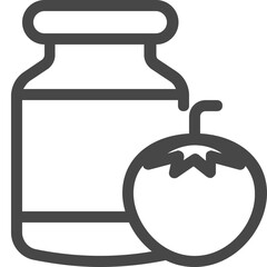 tomato sauce icon