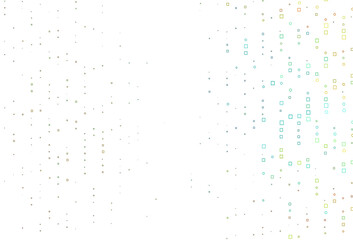 Light Black vector backdrop with lines, rectangles.