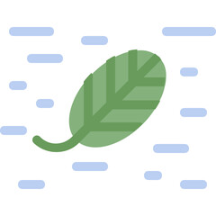 wind leaf icon