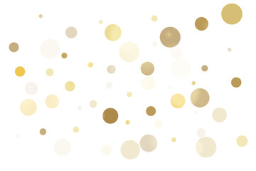 Gold glitter confetti, great design for any purpose. Party decor.