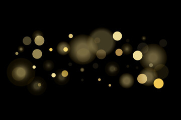 Gold glitter confetti, great design for any purpose. Party decor.