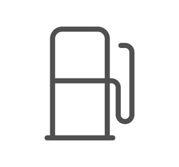 Car dashboard icon outline and linear vector.
