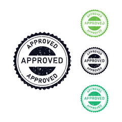 approved verified accepted custom iso verified passed failed organic original and rejected rubber stamp on a white background