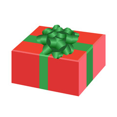 Gift boxes set. Christmas or birthday presents with colorful wrap, ribbons and bows greeting cards 