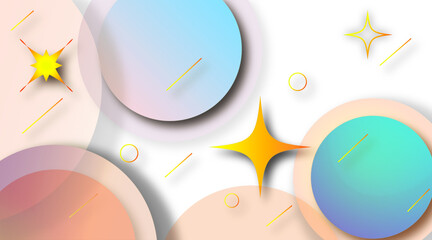 abstract colorful astro background 