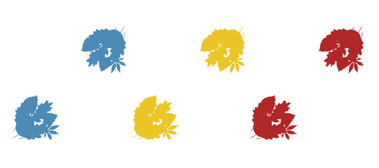 tree leaves icon, vector illustration