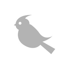 bird icon, animal concept, vector illustration