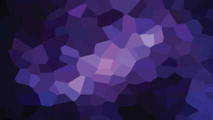Dark purple abstract polygonal background. Dark purple crystalized pattern. Purple abstract geometric vector pattern.