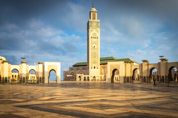 hassan ii mosque, casablanca, morocco