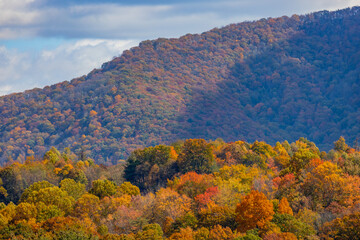 Autumn colors in the Appalachian Mountains