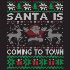 Santa is coming to town