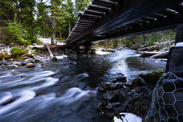 bridge over the river