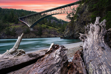 bridge over the river