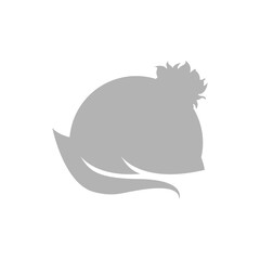 leaves icon, ecology concept, vector illustration