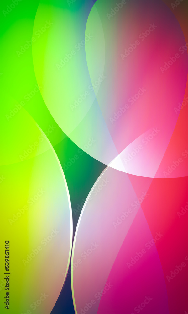 Poster modern abstract and elegant background with colorful random shapes in vertical size