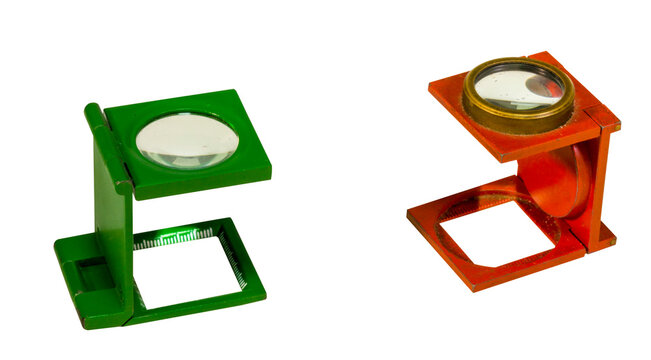 Red Green magnifying glass (Loop)