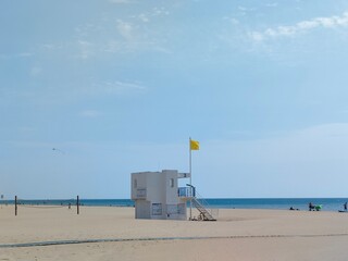 Baywatch - Lifeguard tower on the beach