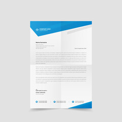 Letterhead design for your modern business
