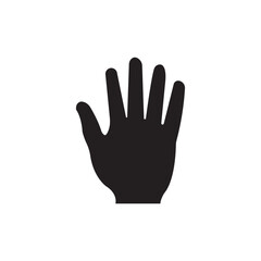 hand icon logo vector design template