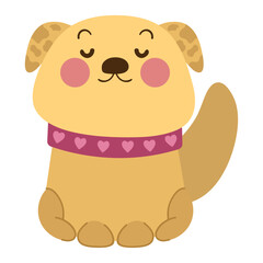 cute dog icon